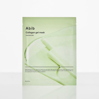 Abib Collagen Gel Mask 35g X 10ea #Heartleaf Jelly with peptide for anti-wrinkle and firmness