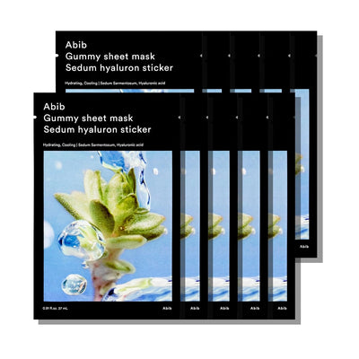 Abib Gummy Sheet Mask Sedum Hyaluron Sticker 27ml X 10ea - buy online