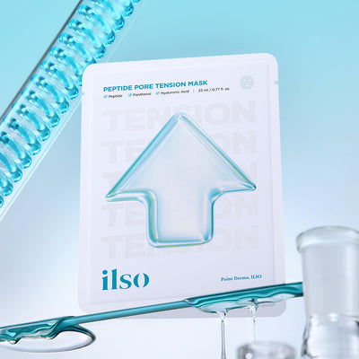 ilso Peptide Pore Tension Mask 23ml X 10ea - intensive hydration
