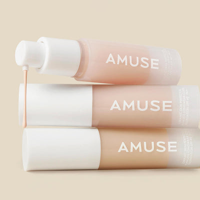 AMUSE Ceramic Skin Perfector Foundation Mini 15mL SPF40 PA++(3 Colors) - intensive hydration