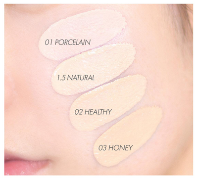 AMUSE Ceramic Skin Perfector Foundation Mini 15mL SPF40 PA++(3 Colors) - intensive hydration