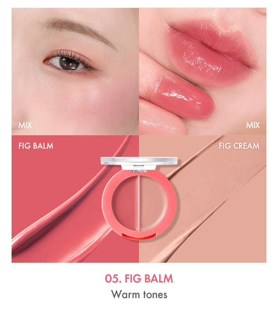 AMUSE Lip & Cheek Healthy Balm 3g (5 Colors) - lip hydration