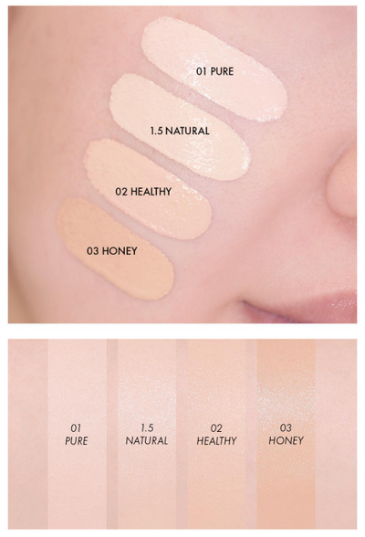 AMUSE Dew Wear Foundation 35ml SPF50+ PA++++ (4 Colors) - intensive treatment