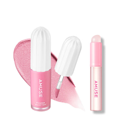 AMUSE Powder Velvet Tint 3.3g (7 Colors) - lip hydration