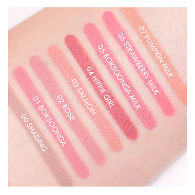 AMUSE Lip Smudger 0.5g (6 Colors) with peptide for anti-wrinkle and firmness