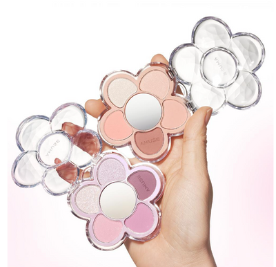 AMUSE Flora Eye Palette 4.5g (4 Colors) - how to use