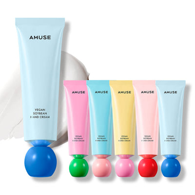 AMUSE Vegan Soybean Hand Cream 50ml with ceramide for strengthened skin barrier
