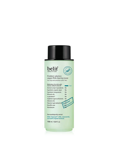 belif Problem Solution Vegan PHA Clearing Toner 150ml - buy online