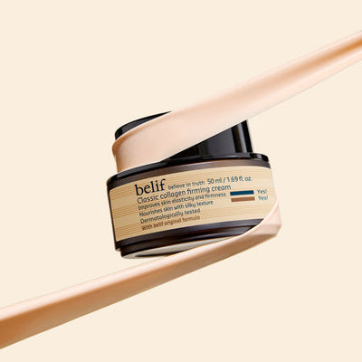 belif Classic Collagen Firming Cream 50ml with peptide for anti-wrinkle and firmness