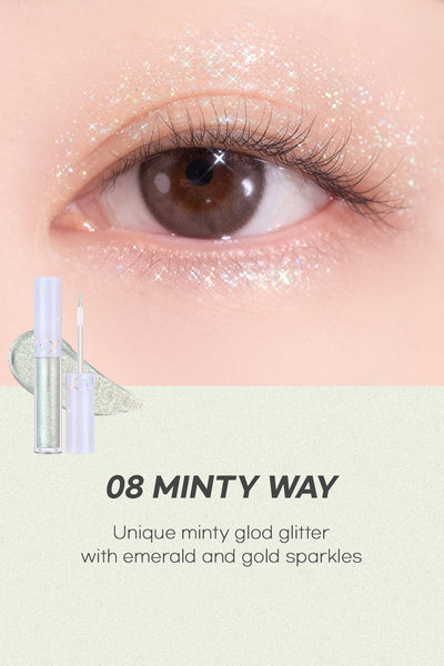 rom&nd The Universe Liquid Glitter 2g (4 Colors) - product texture