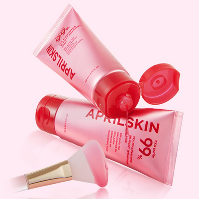 APRILSKIN TXA Niacinamide 99 Night Wrapping Mask 80ml with niacinamide for bright skin and minimized pores