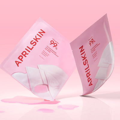 APRILSKIN TXA Niacinamide Collagen 99 Capsule Gel Mask 30g X 4ea with peptide for anti-wrinkle and firmness