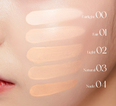 APRILSKIN Glowing Matt Cushion SPF50+ PA++++ Set 12g+12g(Refill) (5 Colors) - sun protection