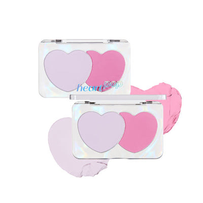 ETUDE Heart Pop Duo Blusher 7.5g - how to use