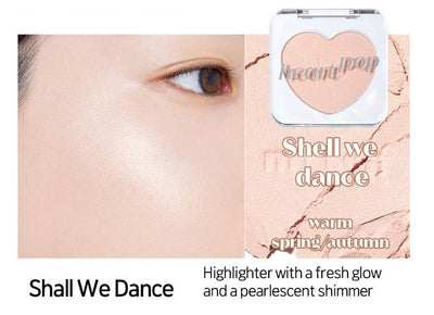 ETUDE Heart Pop Blusher 4g - application method