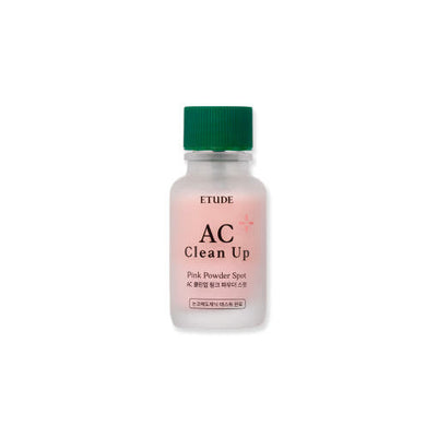 ETUDE AC Clean Up Pink Powder Spot 15ml - application method