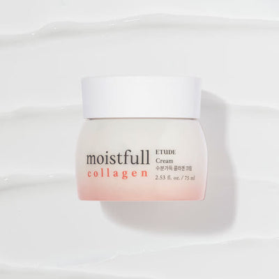 ETUDE Moistfull Collagen Cream 75ml with peptide for anti-wrinkle and firmness