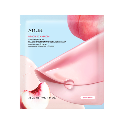 Anua Peach 70 Niacin Serum Mask 38g X 4ea - buy online