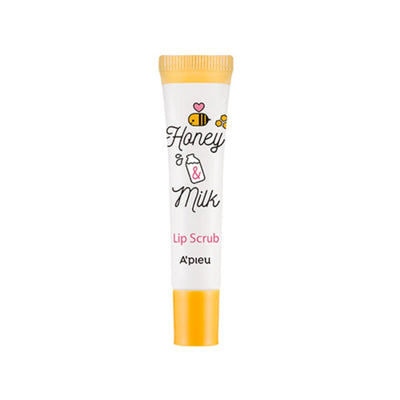 A'pieu Honey & Milk Lip Scrub 8ml - lip hydration