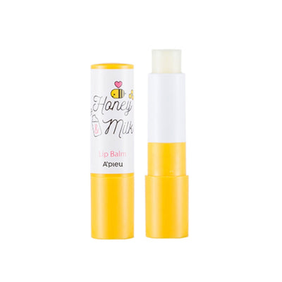 A'pieu Honey & Milk Lip Balm 3.3g - lip hydration