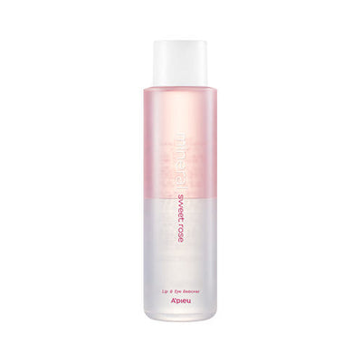 A'pieu Mineral Lip & Eye Remover Sweet Rose 250ml - lip hydration
