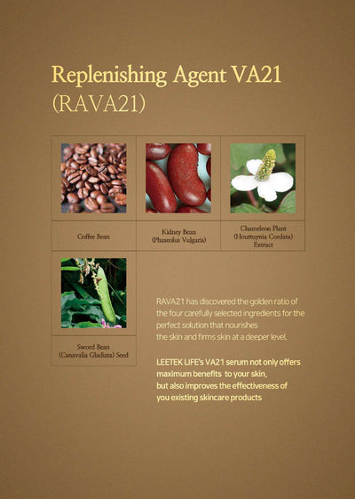 Relaco VA21 PREMIUM PURE VITAMIN C SERUM SET (14ml X 3ea) with aloe for hydration and soothing