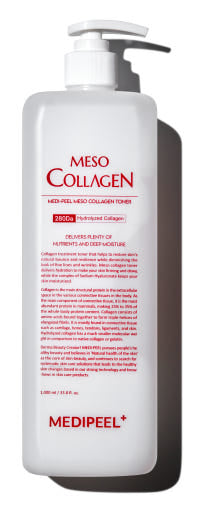 MEDIPEEL MESO COLLAGEN TONER 1000ml with collagen for firmness and elasticity