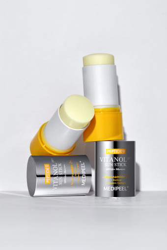 MEDIPEEL PEPTIDE 9 VITANOL SUN STICK PRO SPF50+ PA++++ 23g with niacinamide for bright skin and minimized pores