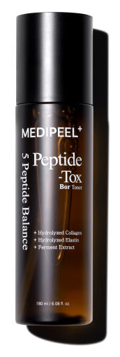 MEDIPEEL Peptide-Tox Bor Toner 180ml with collagen for firmness and elasticity