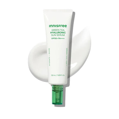 innisfree Green tea Hyaluronic Sun Serum SPF50+ PA++++ 50ml - buy online