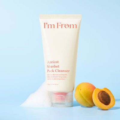 I'm from Apricot Sherbet Pack Cleanser 120g - deep cleansing