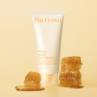 I'm from Honey Syrup Pack Cleanser 120g with honey for nourishment and hydration