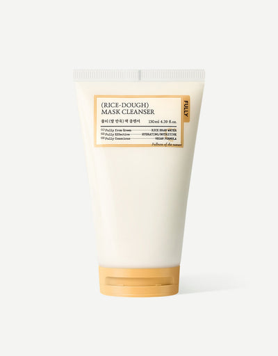 FULLY RICE DOUGH MASK CLEANSER 130ml with hyaluronic for deep hydration