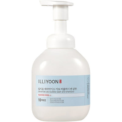 ILLIYOON Ceramide Ato Bubble Wash and Shampoo 400ml - buy online
