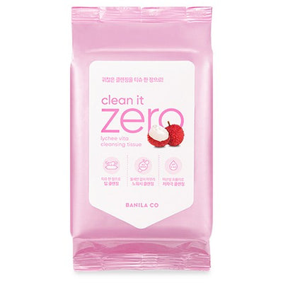 BANILA CO Clean It Zero Lychee Vita Cleansing Tissue 30 Sheets - buy online