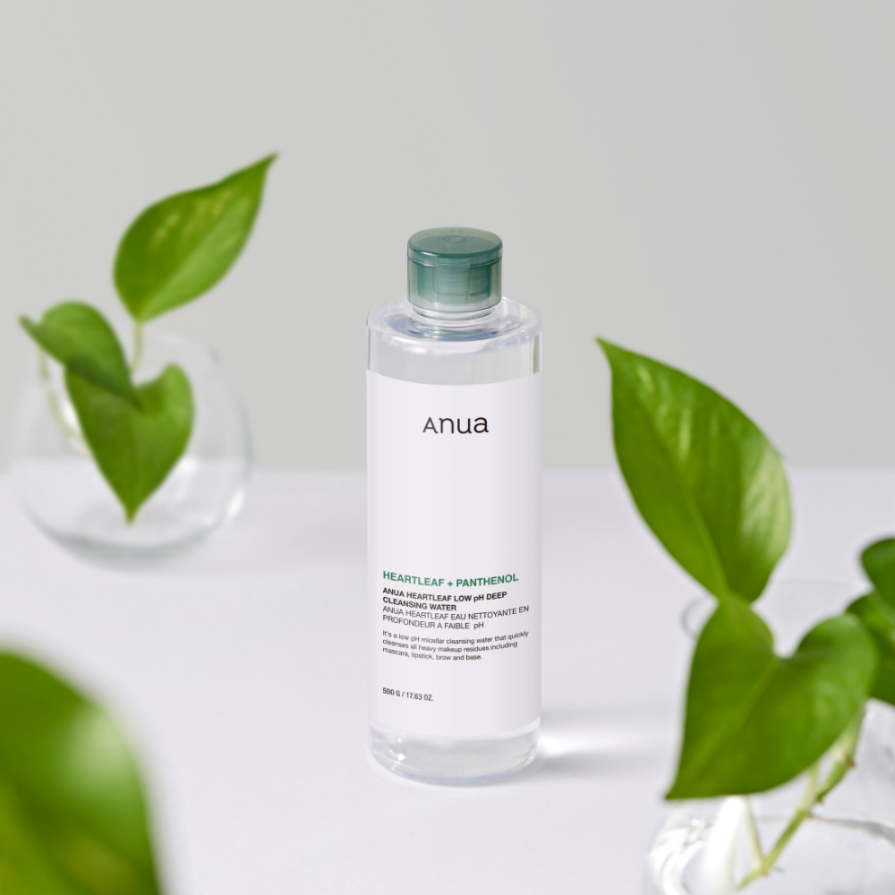 Anua Heartleaf 87 Eau nettoyante en profondeur à faible pH 500 g