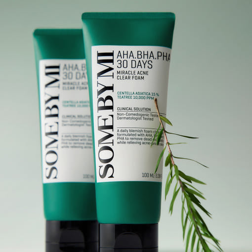 [SOME BY MI] Mousse nettoyante anti-acné Miracle 30 jours AHA-BHA-PHA 100 ml