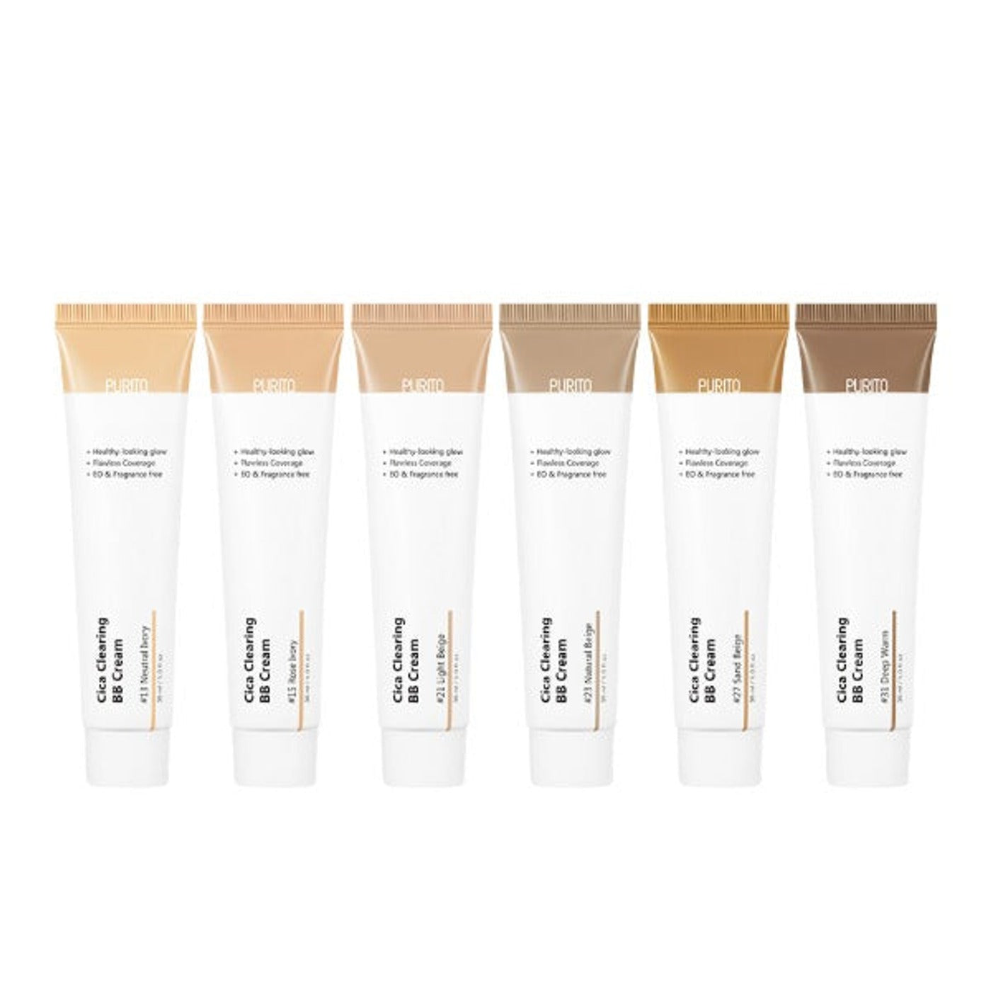 PURITO Cica Clearing BB Cream 30ml - Korean skincare product