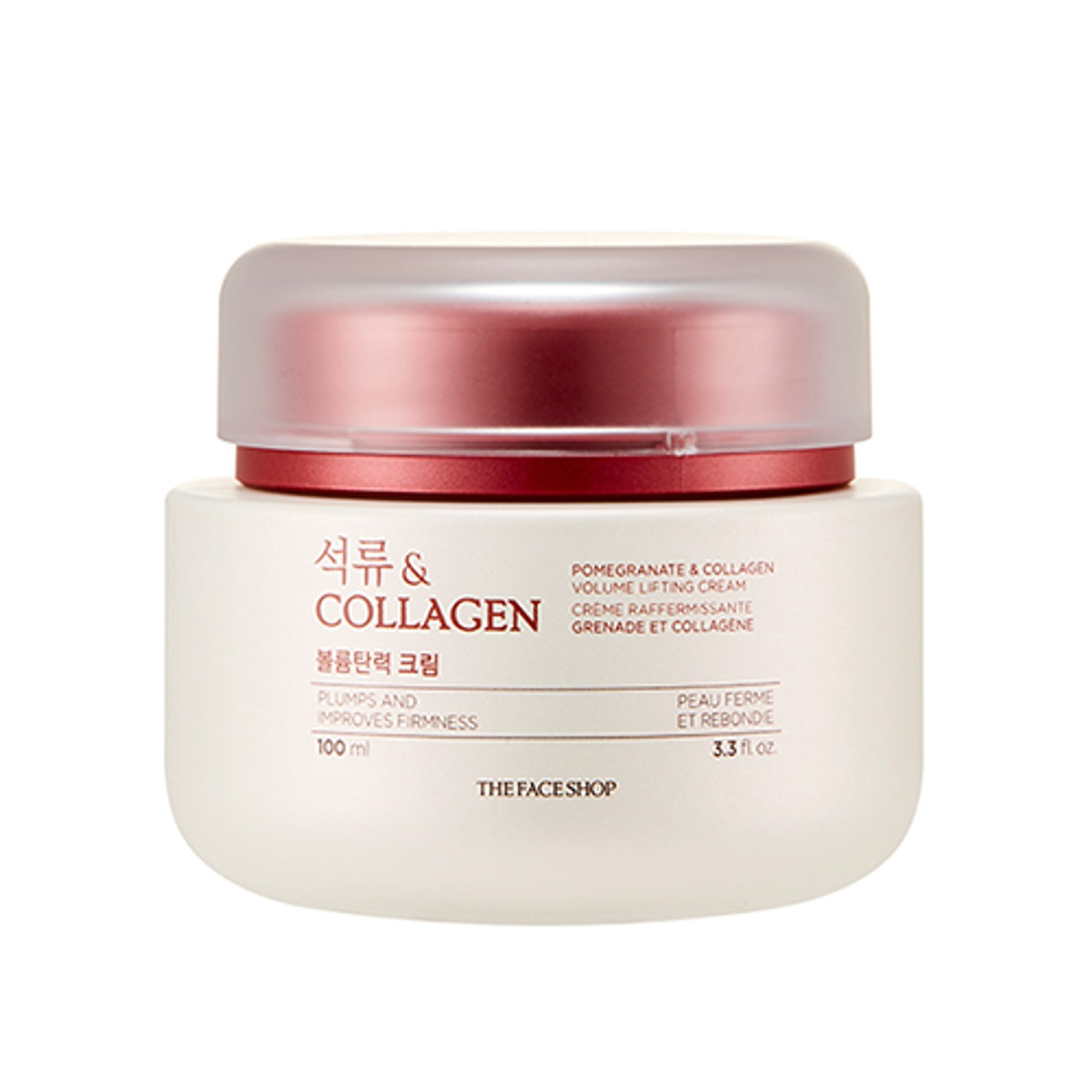 THE FACE SHOP Pomegranate And Collagen Volume Lifting Cream 100ml - Korean skincare product