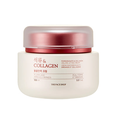 THE FACE SHOP Pomegranate And Collagen Volume Lifting Cream 100ml - Korean skincare product