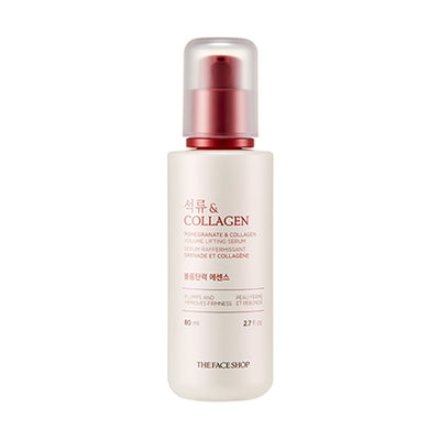 THE FACE SHOP Pomegranate And Collagen Volume Lifting Essence 80ml - Korean skincare product