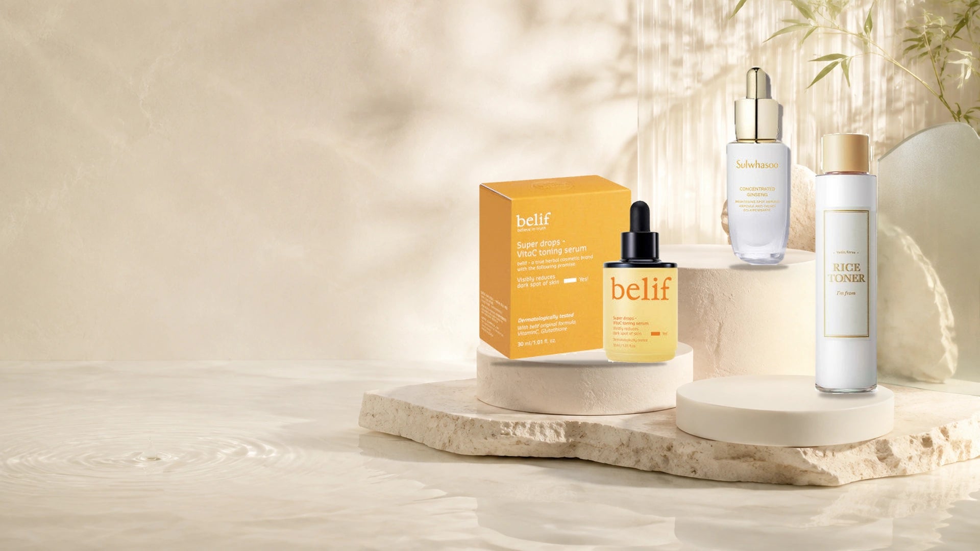 Available Korean skincare starting points for dull-looking skin and uneven-feeling texture